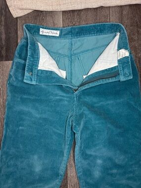 Gloria Vanderbilt High-Rise Corduroy Jeans Teal